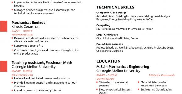 Engineering Resume format Engineering Resume 2019 Example Full Guide