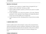 Engineering Resume Summary Sample software Engineer Resume 8 Examples In Word Pdf