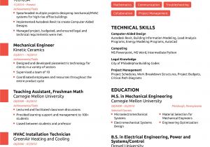 Engineering Skills Resume Engineering Resume 2019 Example Full Guide