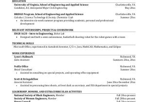 Engineering Student Resume format Word Sample Resume for College Student 10 Examples In Word Pdf