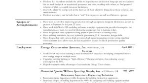 Engineering Technician Resume Engineering Technician Resume