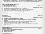 Engineering Technician Resume Resume Examples Resume and Sample Resume On Pinterest