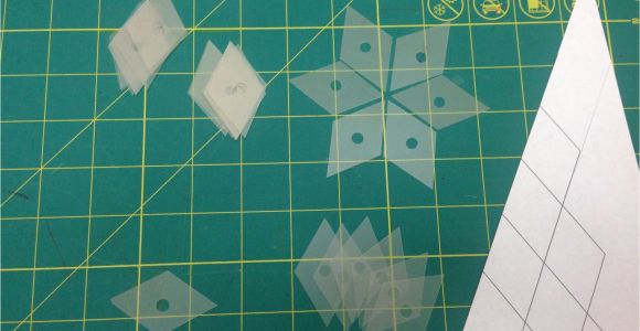 English Paper Piecing Plastic Templates Chucklemops Make Your Own Templates for English Paper Piecing