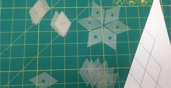 English Paper Piecing Templates Plastic Chucklemops Make Your Own Templates for English Paper Piecing
