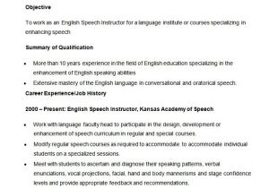 English Resume Template 50 Teacher Resume Templates Pdf Doc Free Premium