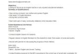 English Resume Template 50 Teacher Resume Templates Pdf Doc Free Premium