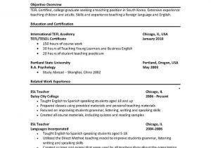 English Resume Template How to Write A Killer Resume for Getting Hired to Teach