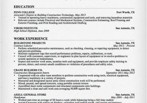 Entry Level Resume Samples Construction Cover Letter Samples Resume Genius