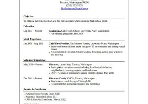 Entry Level Resume Samples for High School Students 10 High School Student Resume Templates Pdf Doc Free