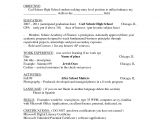 Entry Level Resume Samples for High School Students Entry Level Resume Helper Simple format for Freshers