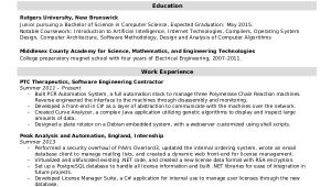 Entry Level software Engineer Resume software Engineer Resume Example 10 Free Word Pdf