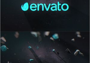 Envato Ae Templates Shatter Elegant Logo 3d Object Envato Videohive