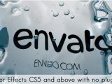 Envato Ae Templates Water Logo Reveal Water Envato Videohive after