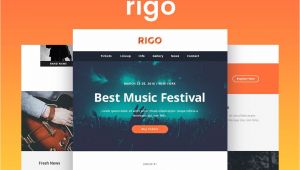 Envato Responsive Email Templates Rigo Responsive Email and Newsletter Template by