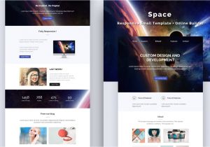 Envato Responsive Email Templates Space Responsive Email Template Online Builder by