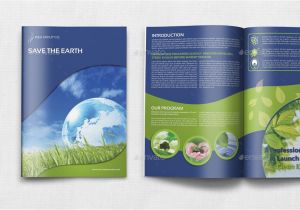 Environment Brochure Template Environment Eco Brochure Bundle Template by Owpictures