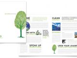 Environment Brochure Template Environmental Non Profit Brochure Template Design