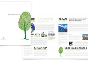Environment Brochure Template Environmental Non Profit Brochure Template Design