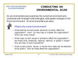 Environmental Scan Template Part Ii Process Plan Components Ppt Download