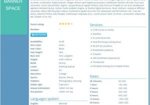 Escort Directory Template Dolcepixel Escort theme Review Worth