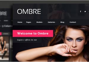 Escort Directory Template Ombre Model Agency Fashion HTML Template by Egemenerd