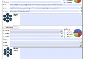 Essential Question Lesson Plan Template Lesson Plan Template with Drop Down Boxes for State