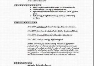 Esthetician Resume Sample Aesthetician Resume1 Ideas Esthetician Resume Cover