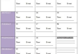 Event Calendars Templates Calender Template Part 8