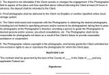 Event Photographer Contract Template Best 25 Photography Contract Ideas On Pinterest