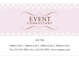 Event Planner Business Cards Templates Wedding event Planning Print Template Pack From Serif Com