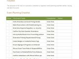 Event Planning Email Template event Planning Checklist