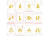Every Love Story is Beautiful Card Pink Gold Story Book Quotable Table Numbers Quotable