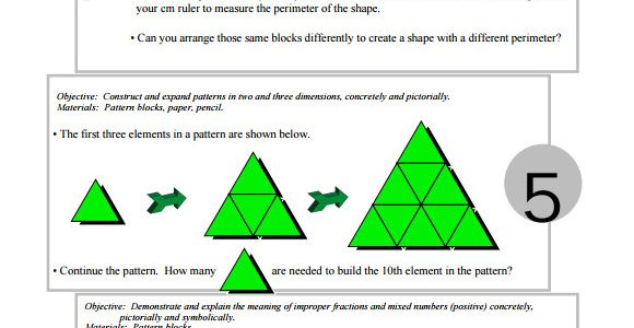 Everyday Math Pattern Block Template 10 Useful Sample Pattern Block Templates to Download