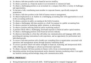 Example Of A Basic Resume Objective Basic Resume Sample 8 Examples In Pdf Word