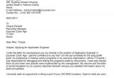 Example Of A Cover Letter when Applying for A Job Writing A Cover Letter for A Job Application Examples