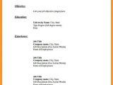 Example Of Blank Resume 7 Example Of Blank Resume Cains Cause