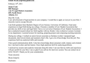 Example Of Cover Letter for Government Job Government Cover Letters Letter Of Recommendation