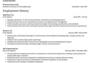 Example Of Job Interview Resume 14 Example Of A Job Resume Bank Statement