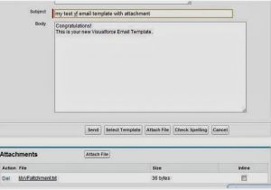 Example Of Visualforce Email Template In Salesforce Salesforce