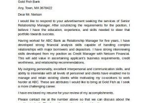 Examples Of Cover Letters for Banking Jobs Cover Letter Example for Job 10 Download Free Documents