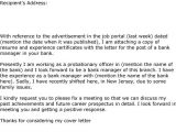 Examples Of Cover Letters for Banking Jobs Cover Letter for Bank Job Experience Resumes