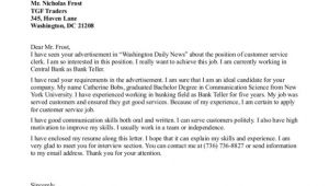 Examples Of Cover Letters for Customer Service Positions the Most Awesome and Also Lovely Customer Service Manager