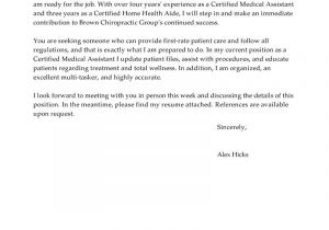 Examples Of Cover Letters for Healthcare Jobs Best Healthcare Cover Letter Examples Livecareer