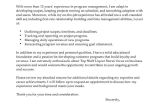 Examples Of Cover Letters for Management Positions Free Cover Letter Examples for Every Job Search Livecareer