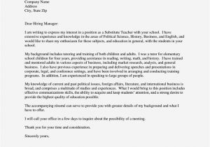 Examples Of Cover Letters for Teaching Jobs Application Letter for Teaching Job Pdf Resume Template