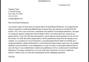 Examples Of Cover Letters Generally Writing A General Cover Letter All About Letter Examples