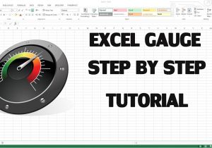 Excel Speedometer Template Download How to Create Excel Kpi Dashboard with Gauge Control Youtube