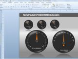 Excel Speedometer Template Download Powerpoint Dashboard toolkit