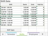 Excel Templates for Scheduling Employees Free Excel Employee Scheduling Template when I Work