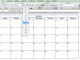 Excell Calendar Template Make A 2018 Calendar In Excel Includes Free Template
